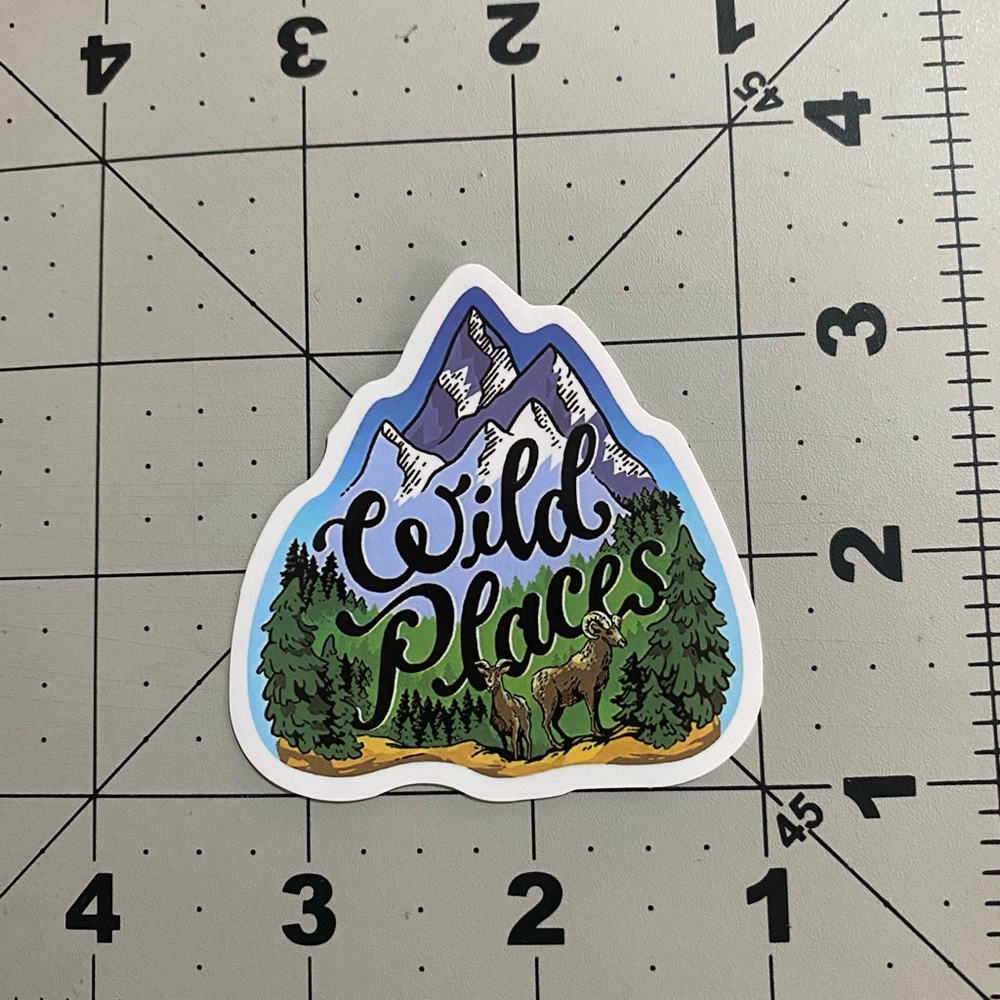 π20/$12π Wild Places Sticker - Picture 2 of 3